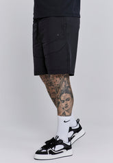 Black Cargo Shorts