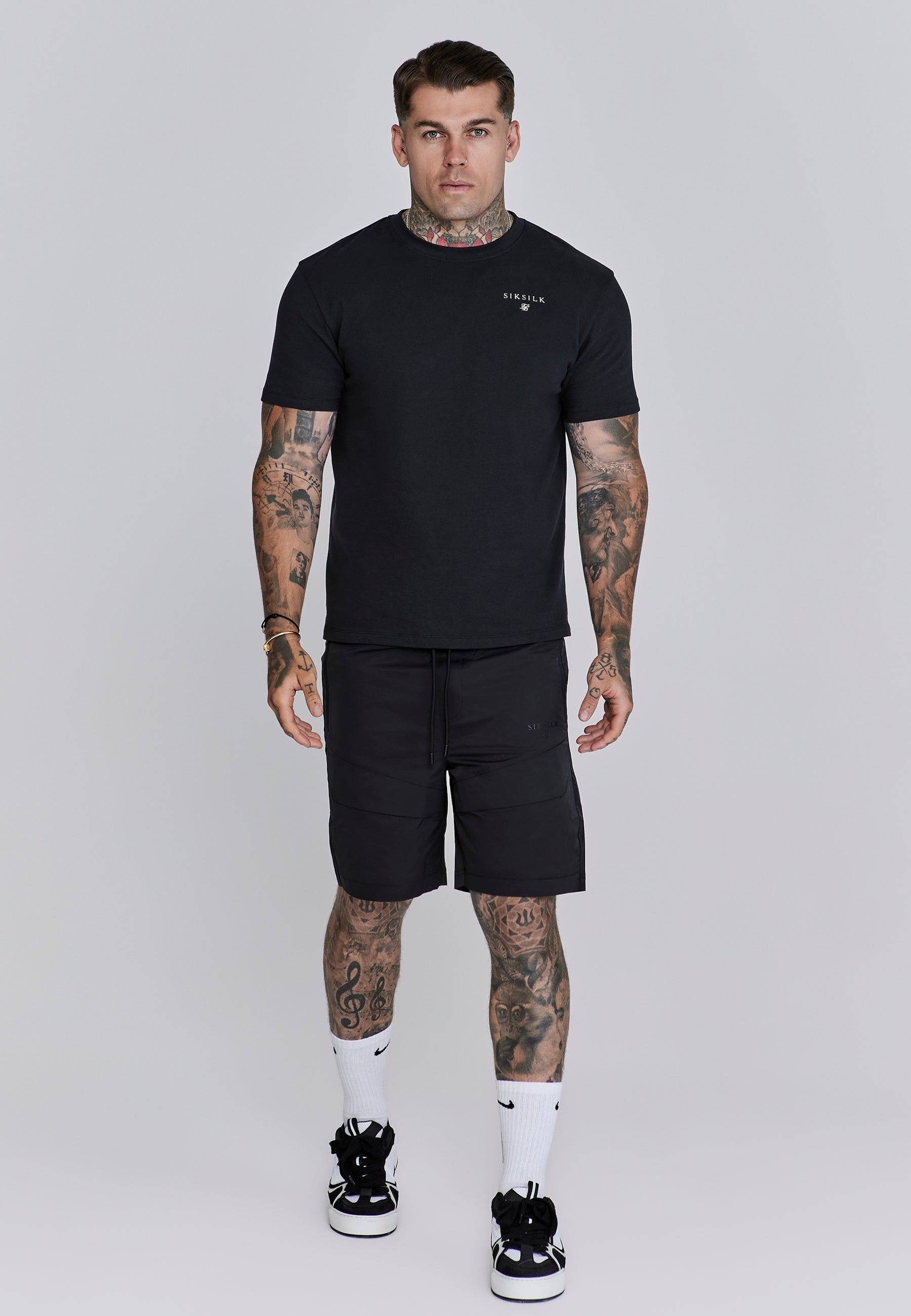 Black Cargo Shorts (1)