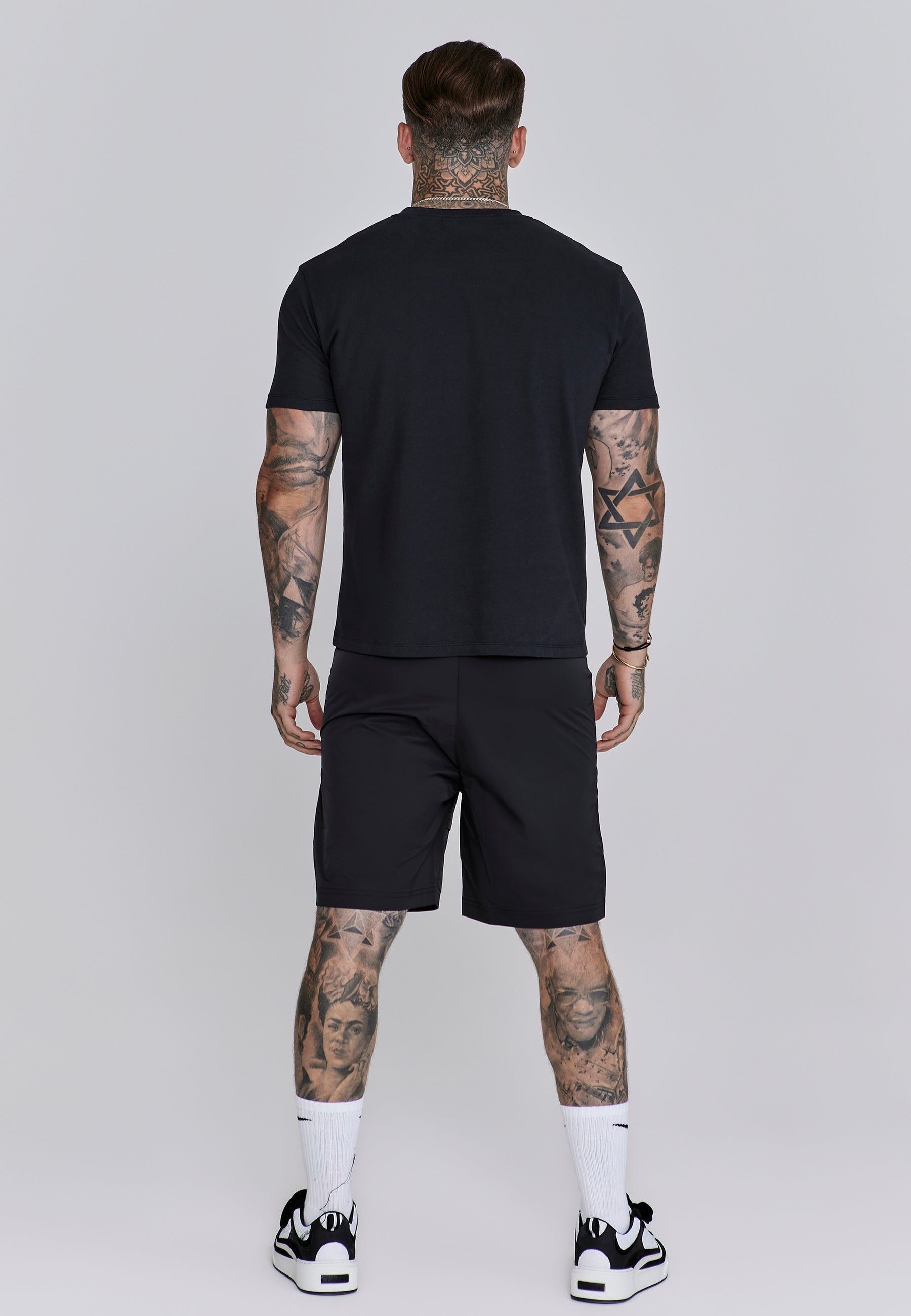 Black Cargo Shorts (4)
