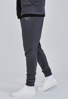 Grey Essentials Poly Track Pants (2)