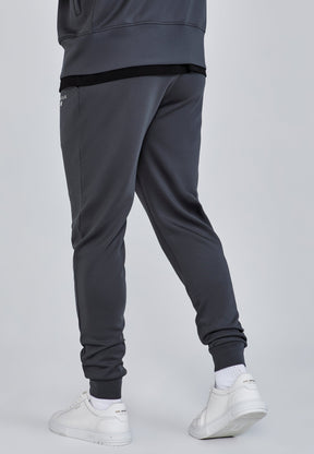 Grey Essentials Poly Track Pants (3)