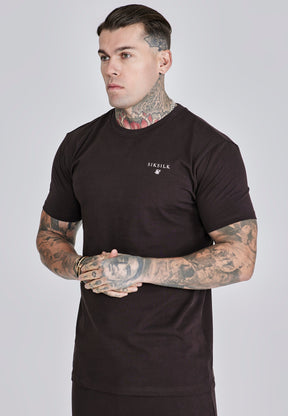 Brown T-Shirt and Shorts Set (1)