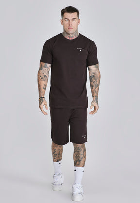 Brown T-Shirt and Shorts Set (3)