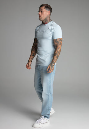 Blue Muscle Fit T-Shirt (3)
