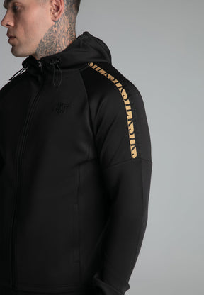 Black Full zip Hoodie (2)