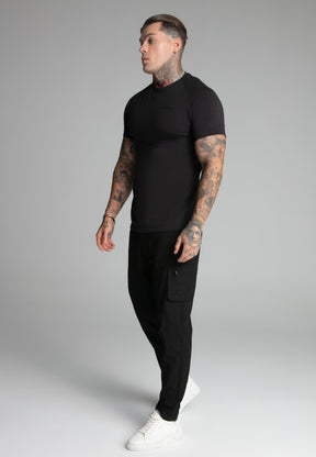 Black Smart Tech T-Shirt (3)