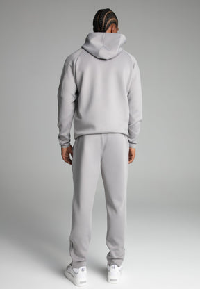 Grey Full zip Hoodie (4)