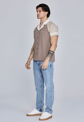 Beige Retro Resort Shirt (3)