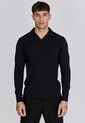 Black Smart Revere Polo