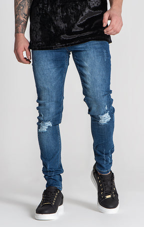 Dark Blue Core Skinny Jeans