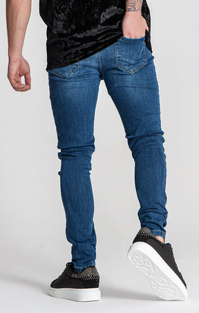 Dark Blue Core Skinny Jeans