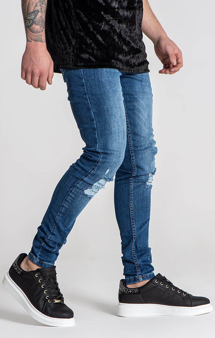 Dark Blue Core Skinny Jeans