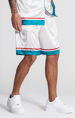 White Cubanito Shorts