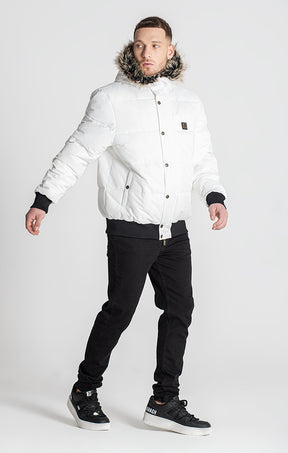 White Houston Puffer Jacket