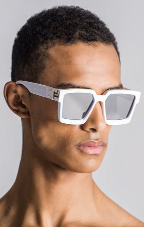 White Master Sunglasses