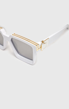 White Master Sunglasses