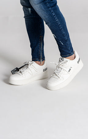 White Total Wrapped Sneakers