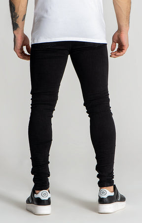 Black GK Iron Skinny Jeans