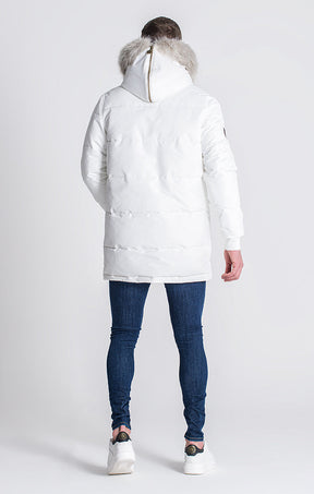 White Courchevel Coat