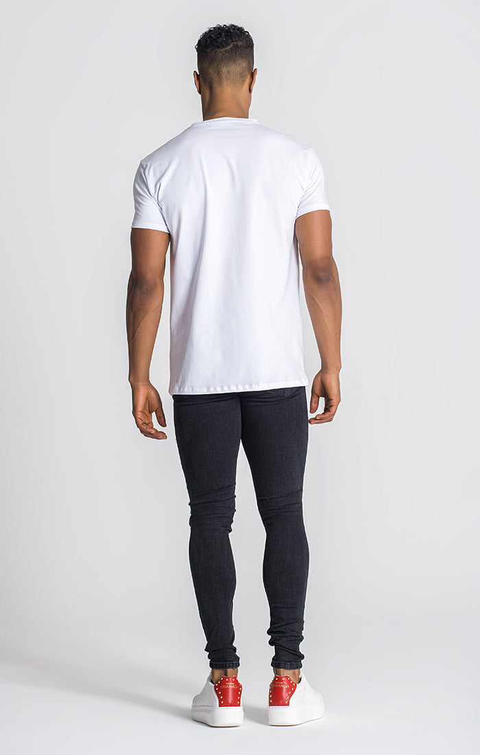 White Acronym Tee